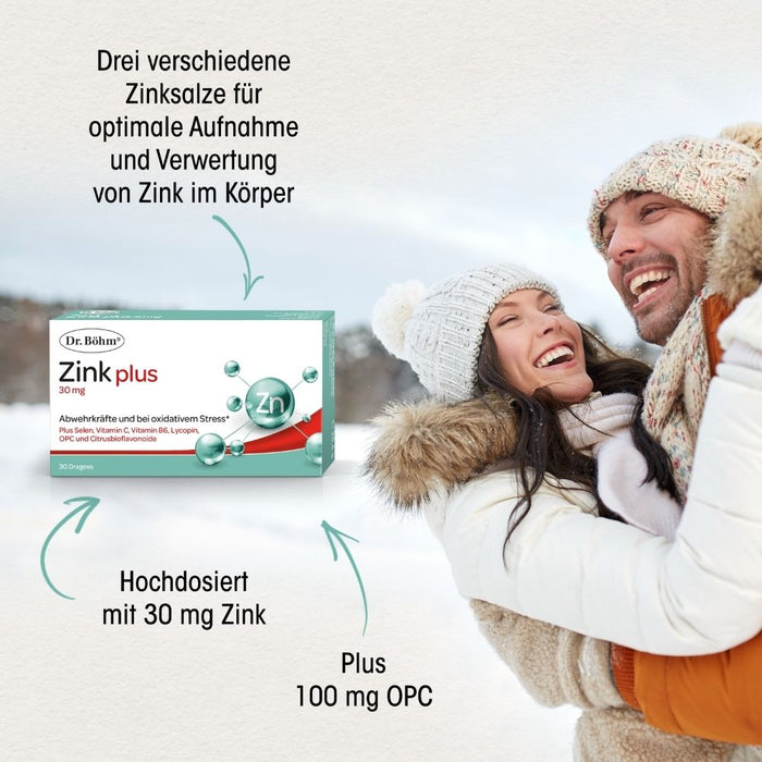 Dr. Böhm Zink plus 30 mg, 30 St. Dragees