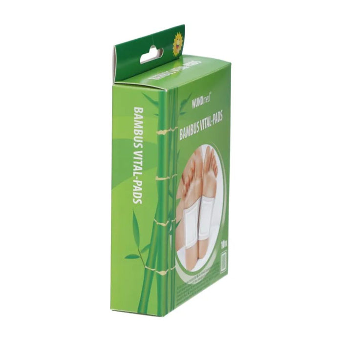 WUNDmed Bambus Vital-Pads zum Auftragen auf die Füße, 10 pcs. Patch