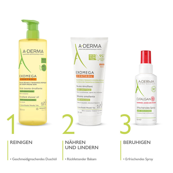 A-DERMA EXOMEGA Control Balsam, 200 ml Balm
