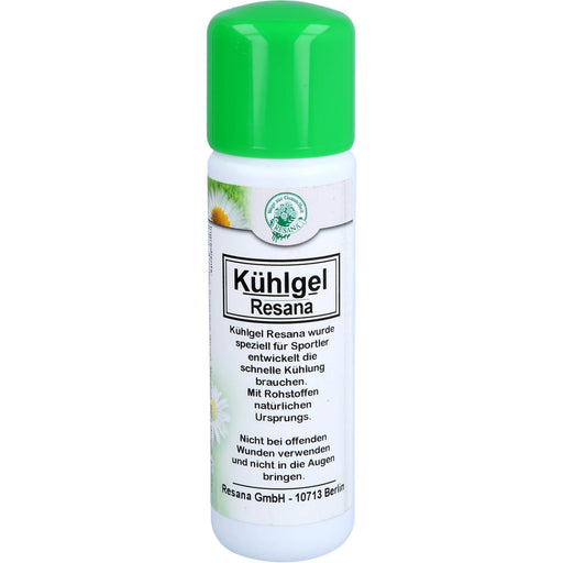 Resana Kühlgel für Sportler, die eine schnelle Kühlung brauchen, 150 ml Gel