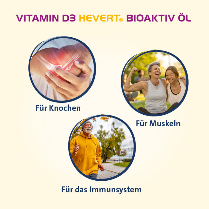 Vitamin D3 Hevert Bioaktiv Öl, 20 ml Tropfen