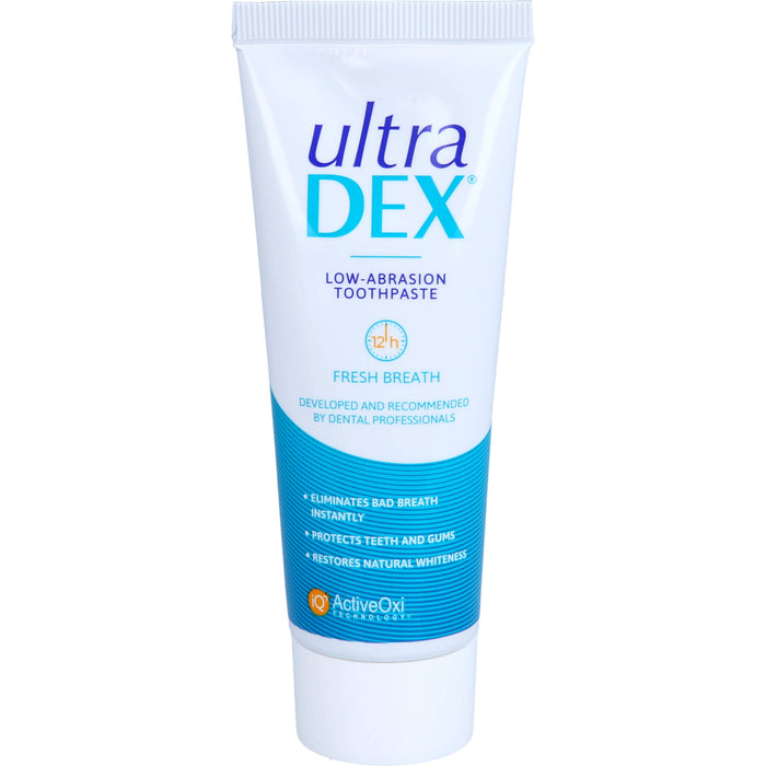 UltraDEX Zahncreme Low Abrasion Fresh Breath, 75 ml Toothpaste