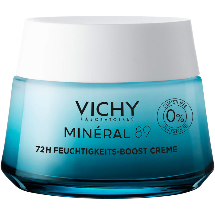 VICHY Minéral 89 72 h Feuchtigkeits-Boost Creme für normale Haut, 50 ml Creme