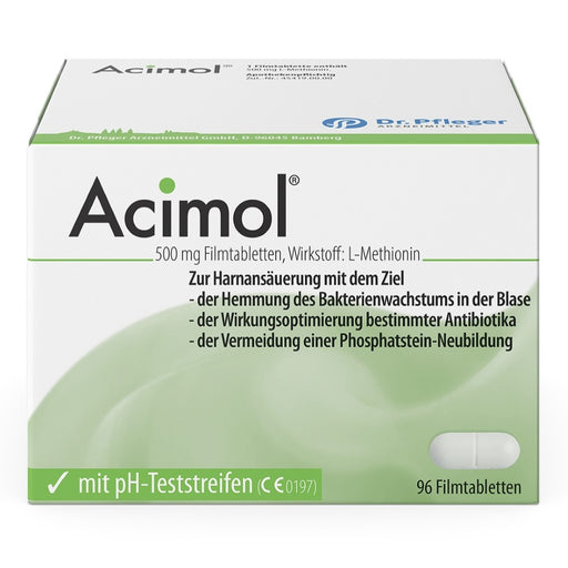 Acimol 500 mg  mit pH-Teststreifen, 96 St. Tabletten