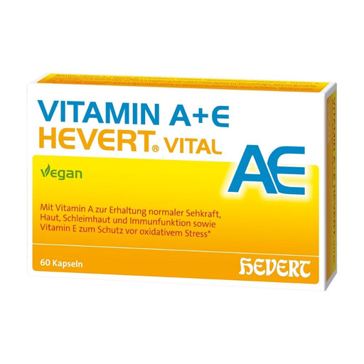 Vitamin A+E Hevert Vital, 60 St. Kapseln