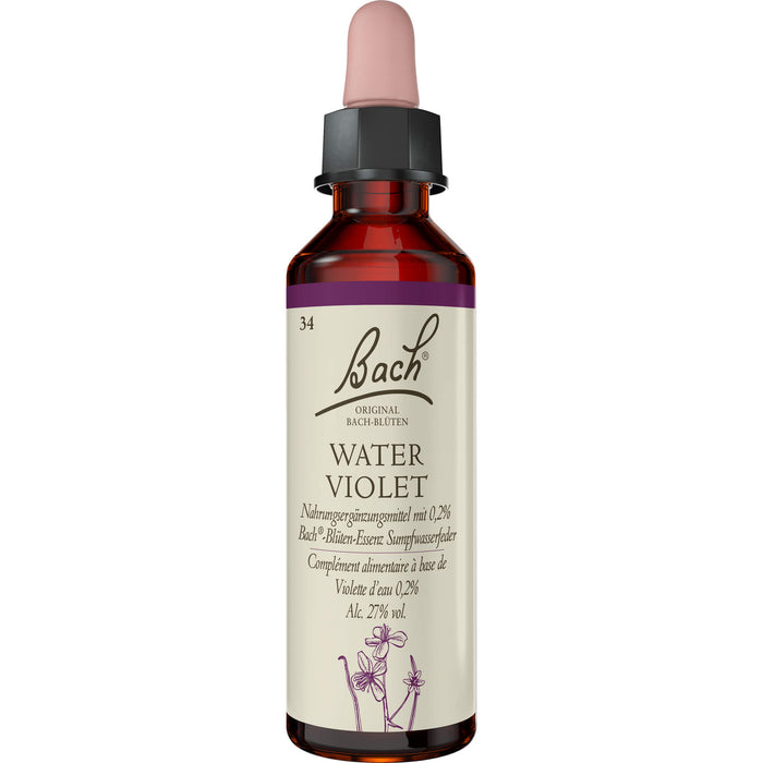 Bach-Blüte Water Violet, 20 ml Lösung