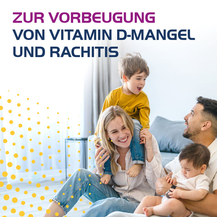 Vitamin D3 Hevert 1000 IE bei Vitamin-D-Mangel und erhöhtem Bedarf, 200 pcs. Tablets