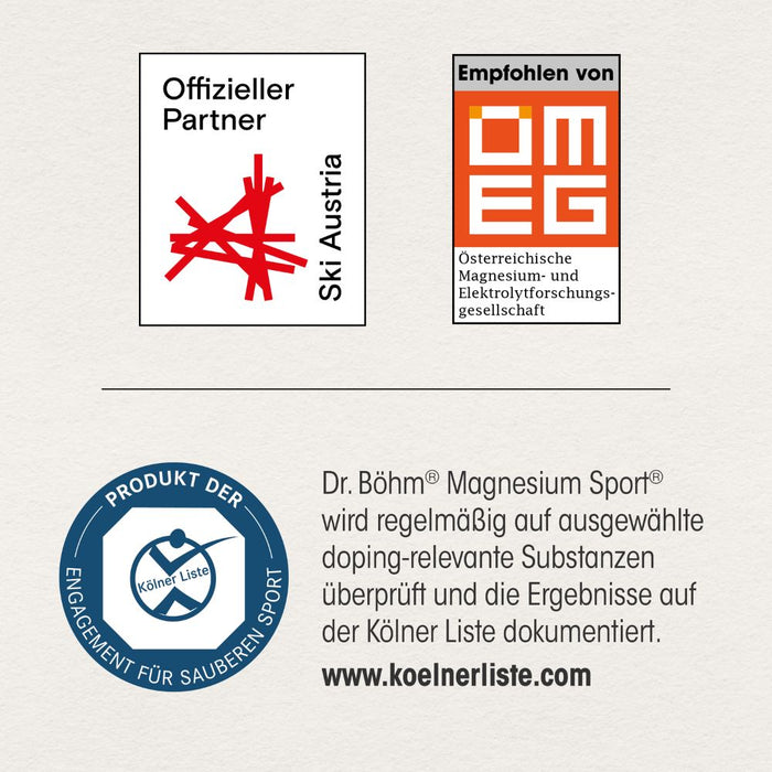 Dr. Böhm Magnesium Sport + Aminosäuren, 14 pc Granules