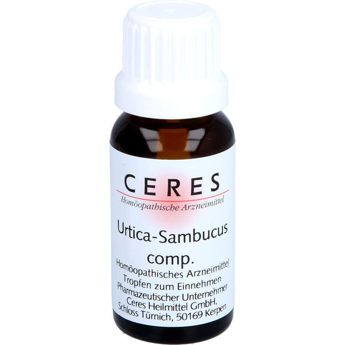 Ceres Urtica sambucus comp. Tropf., 20 ml Solution