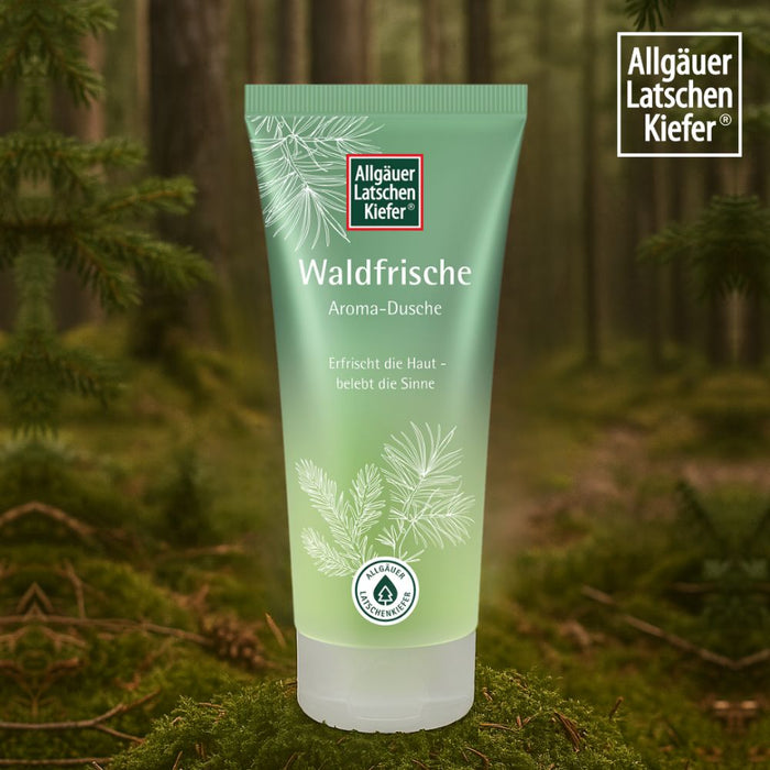 Allgäuer Latschen Kiefer Waldfrische Aroma-Dusche erfrischt die Haut und belebt die Sinne, 200 ml Crème