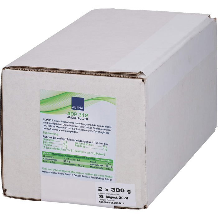 ABENA Andickpulver ADP 312 hilft Menschen mit Schluckstörungen, 600 g Poudre