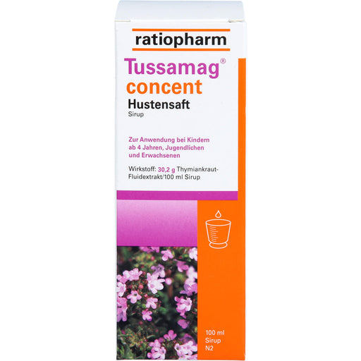 Tussamag concent Hustensaft mit Thymiankraut, 100 ml Lösung