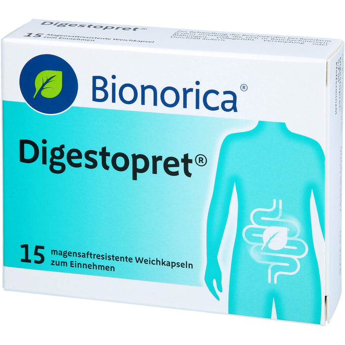 Digestopret Weichkapseln bei Darmbeschwerden, 15 pc Capsules