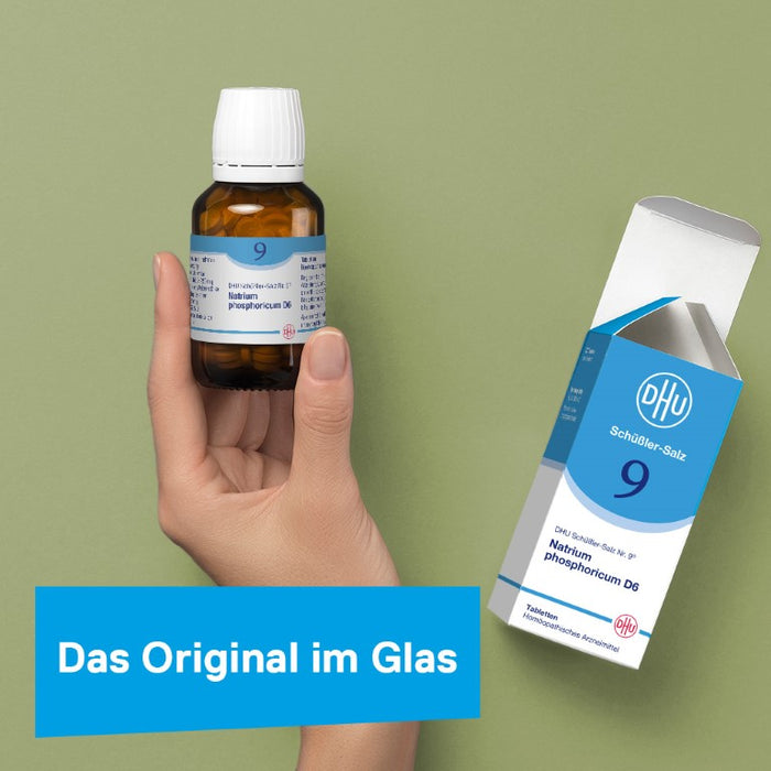 DHU Schüßler-Salz Nr. 9 Natrium phosphoricum D6, 200 St. Tabletten