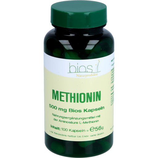 Bios Methionin 500 mg Kapseln, 100 St. Kapseln