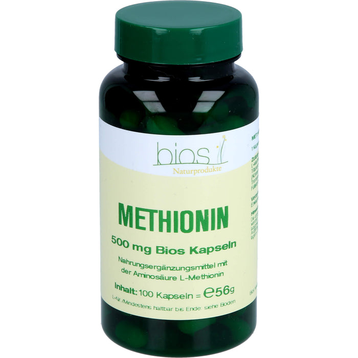 Bios Methionin 500 mg Kapseln, 100 St. Kapseln