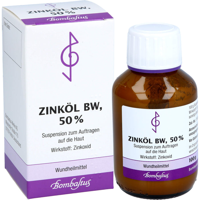 Bombastus Zinköl BW 50% Wundheilmittel, 100 g Solution