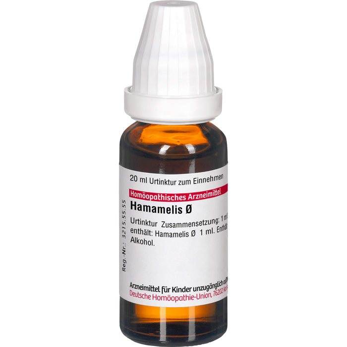 DHU Hamamelis Ø Urtinktur, 20 ml Solution