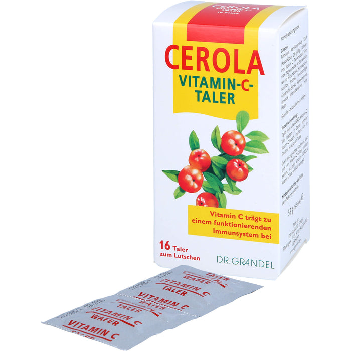 Dr. Grandel Cerola Vitamin-C-Taler, 16 pcs. Tablets