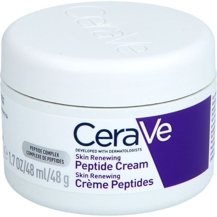 CeraVe Skin Renewing Peptid Creme für eine aufgepolstertere Haut, 48 g Creme
