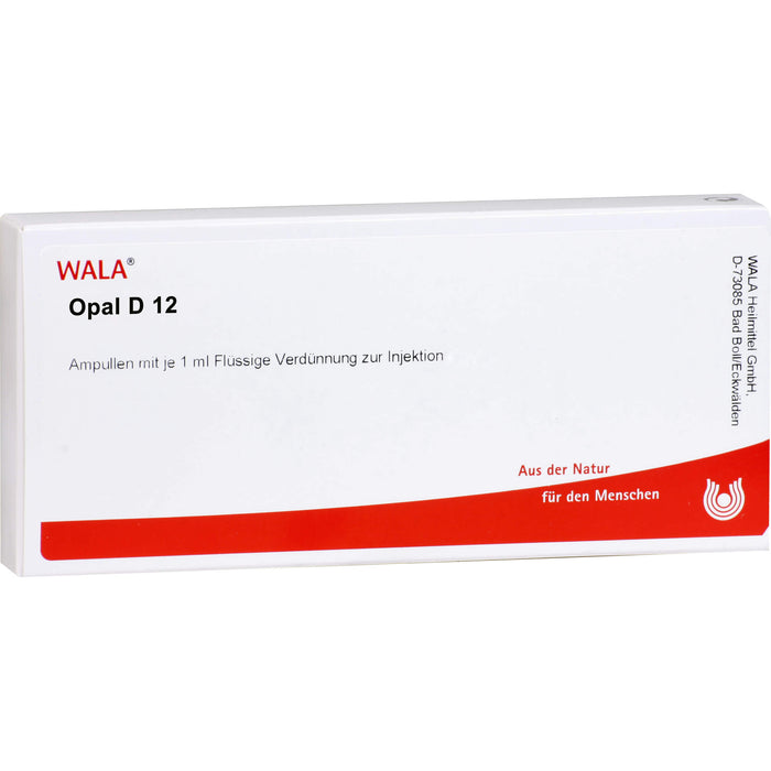 Opal D12 Wala Ampullen, 10 pc Ampoules