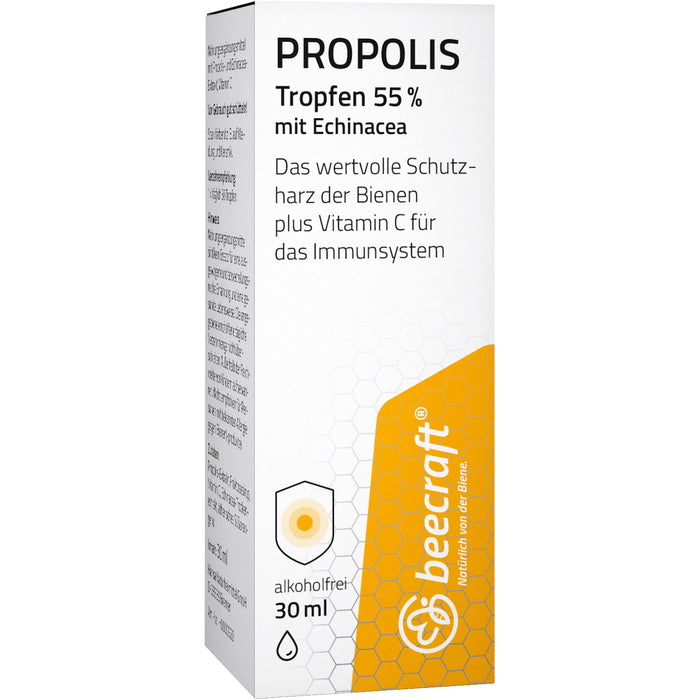 Beecraft Propolis Tropfen 55% plus Echinacea, 30 ml Tropfen