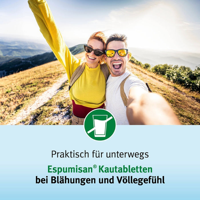 Espumisan Kautabletten bei Blähungen und Völlegefühl, 100 pc Tablettes