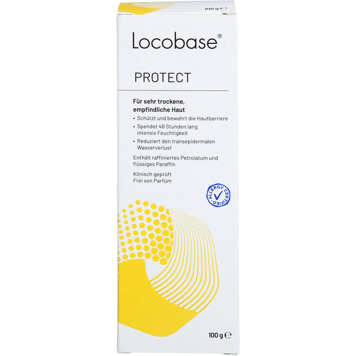 Locobase Protect lipidreiche Intensiv-Pflegecreme für sehr trockene, empfindliche Haut, 100 g Creme