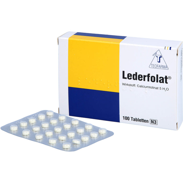 Lederfolat  6,35 mg, Tablette, 100 pcs. Tablets