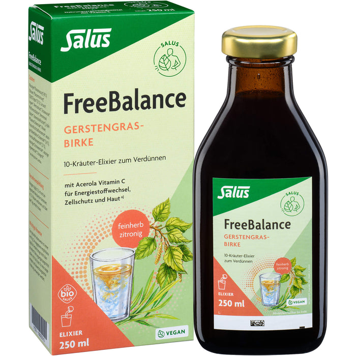 Salus FreeBalance Gerstengras-Birke Elixier bio, 249.9 ml Saft