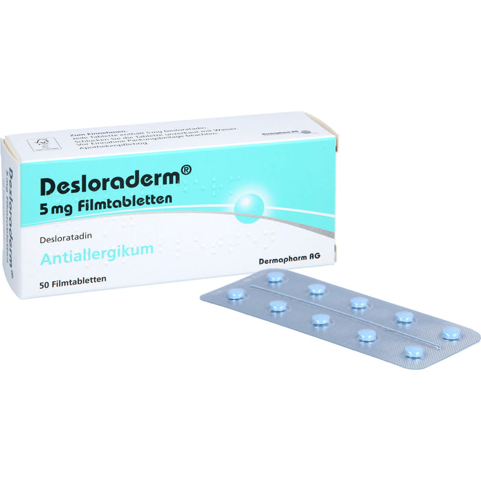 Desloraderm 5 mg Filmtabletten, 50 St FTA