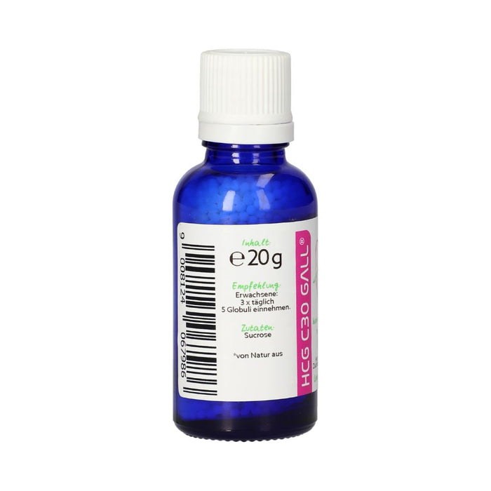 HCG C30 Gall Globuli, 20 g Globules