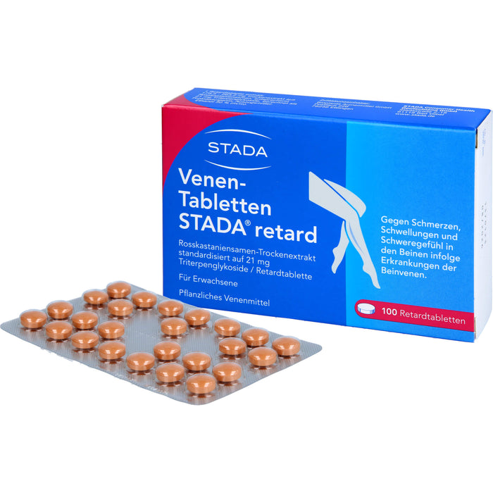 Venen-Tabletten STADA  retard, Retardtabletten, 100 pcs. Tablets