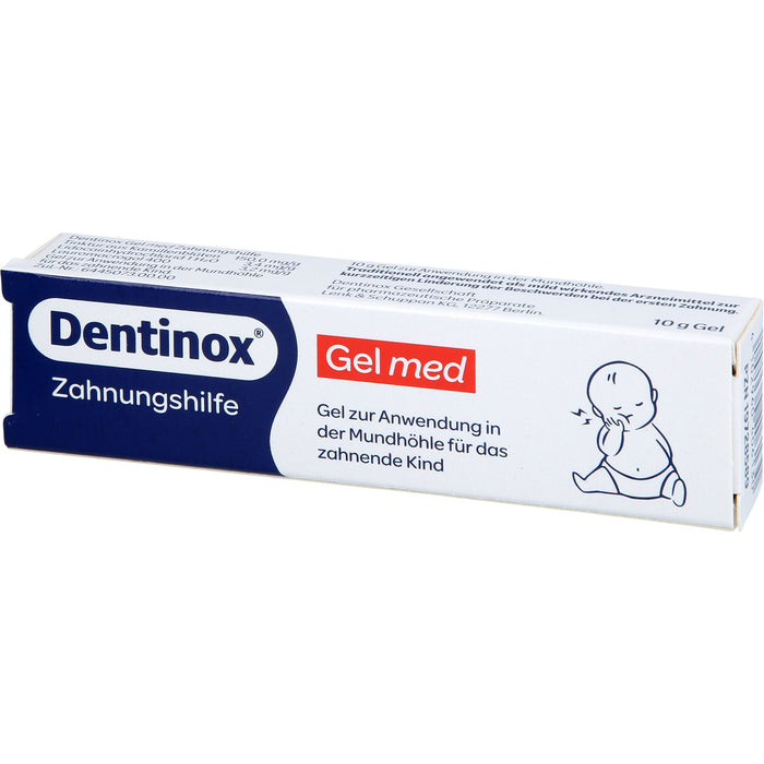 Dentinox Gel med Zahnungshilfe, 10 g Gel