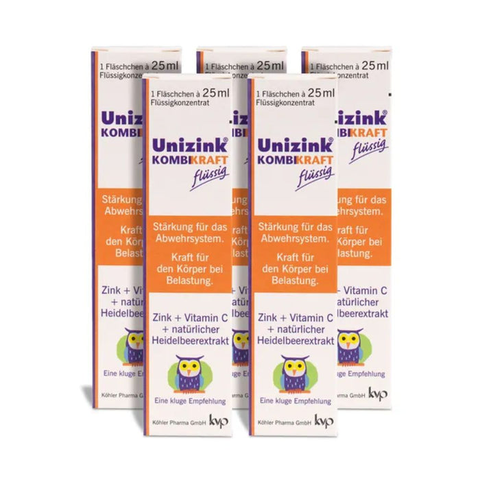 Unizink  Kombikraft, 5 St. Trinkfläschchen