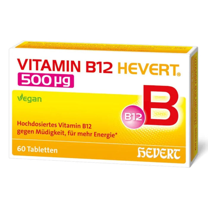 Vitamin B12 Hevert 500 µg  Tabletten, 60 St. Tabletten