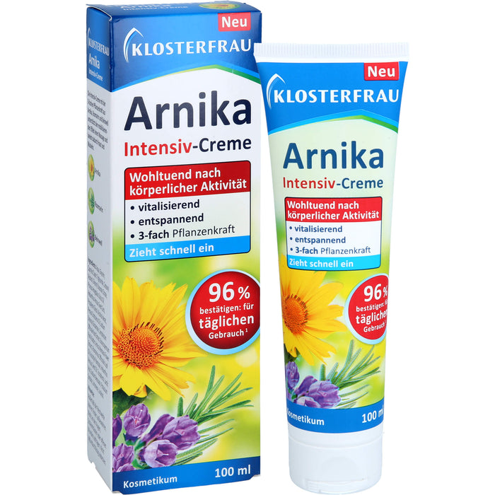 Klosterfrau Arnika Intensiv-Creme wohltuend nach körperlicher Aktivität, 100 ml Crème