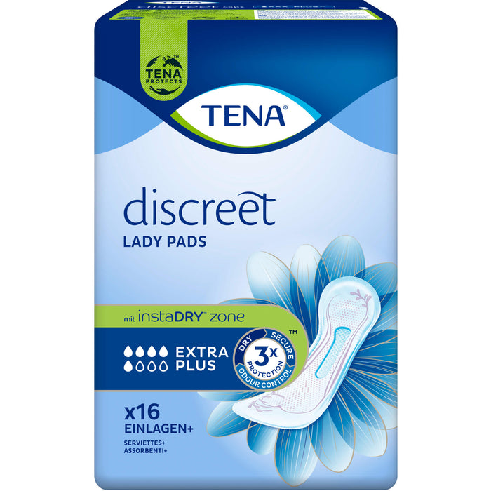 TENA Lady Discreet Extra Plus Inkontinenz Einlagen, 96 St. Einlagen