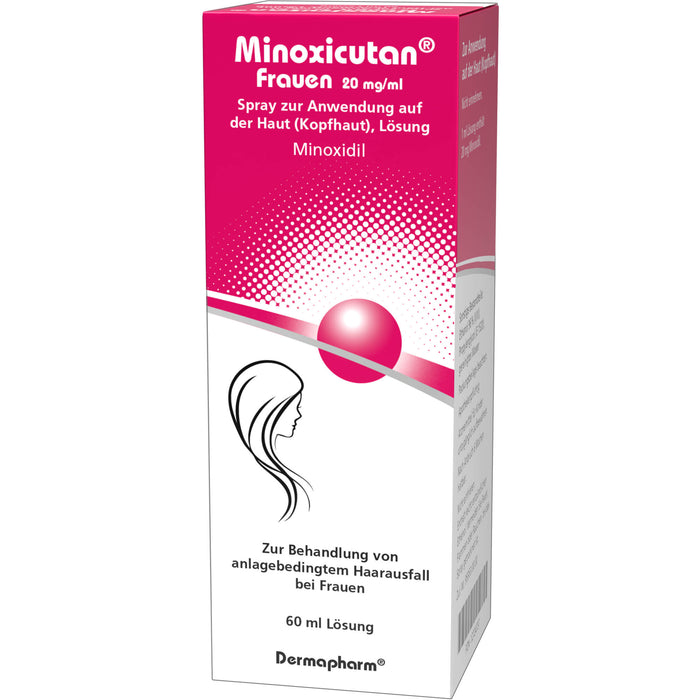 Minoxicutan  Frauen 20 mg/ml Spray zur Anwendung auf der Haut, 60 ml Lösung