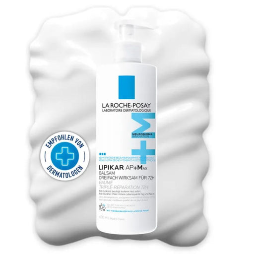 La Roche-Posay Lipikar AP+Max Balsam Anti-Juckreiz, beruhigt trockene Haut, 400 ml Creme