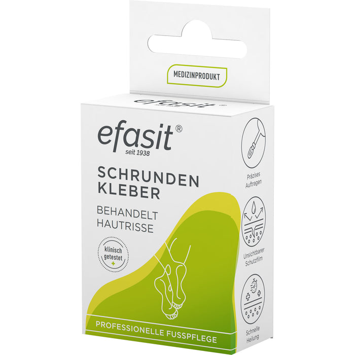 Efasit Schrunden Kleber behandelt Hautrisse, 7 ml Bottles