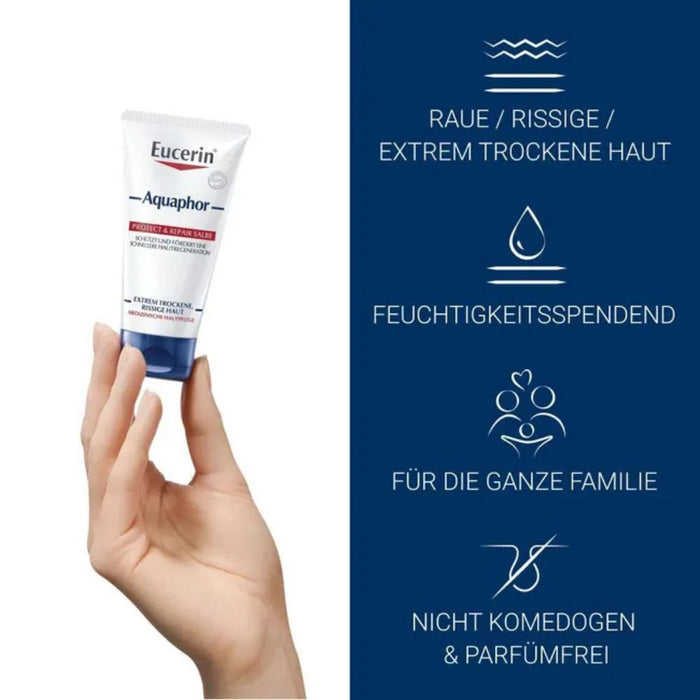 Eucerin Aquaphor Protect & Repair Salbe, 45 ml Onguent
