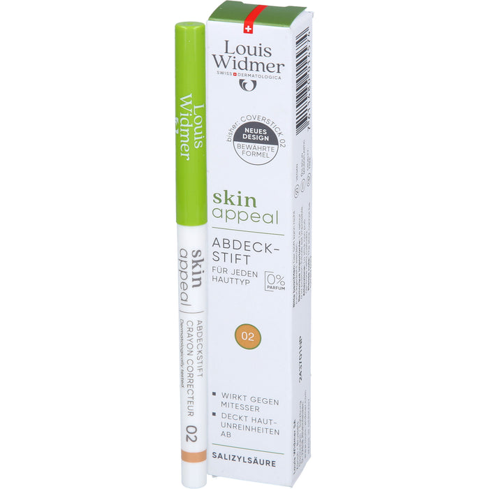 WIDMER skinappeal Abdeckstift 02 unparfümiert, 1 pc Plume