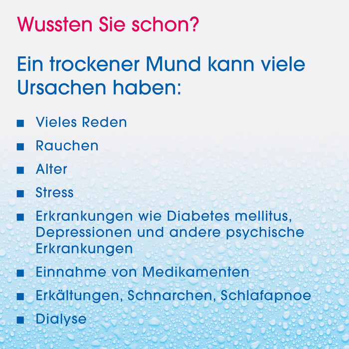 aldiamed Mundspray Gelfluid Speichelergänzung bei Mundtrockenheit, 50 ml Lösung