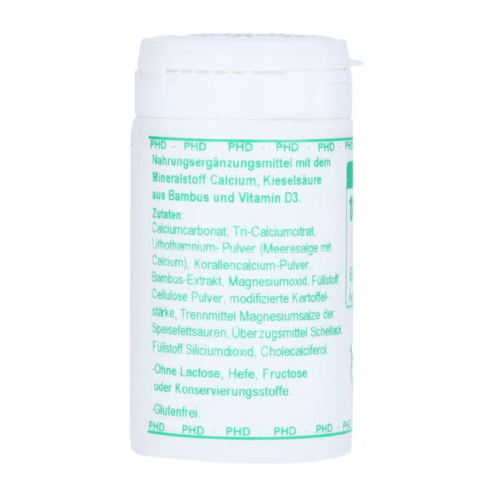 PHD Vitamin D3 Calcium Bambus Tabletten, 84 St. Tabletten
