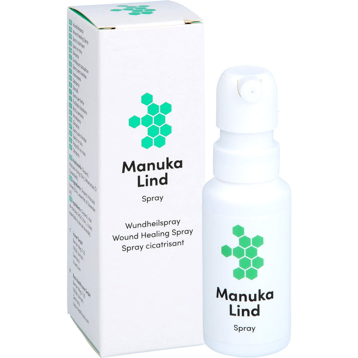 Manuka Lind Wundspray zur Behandlung von Wunden mit Mankua Honig, 30 ml Solution
