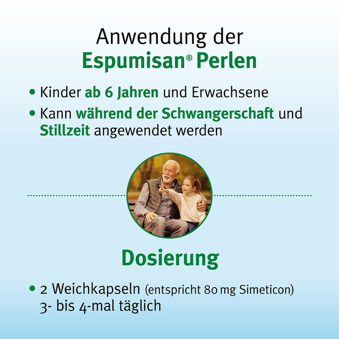Espumisan Perlen bei Blähungen, 25 St. Kapseln