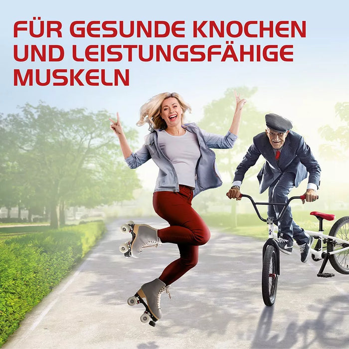 Vitamin D3 K2 Hevert  plus Calcium und Magnesium 4000 IE, 60 St., 60 St. Kapseln