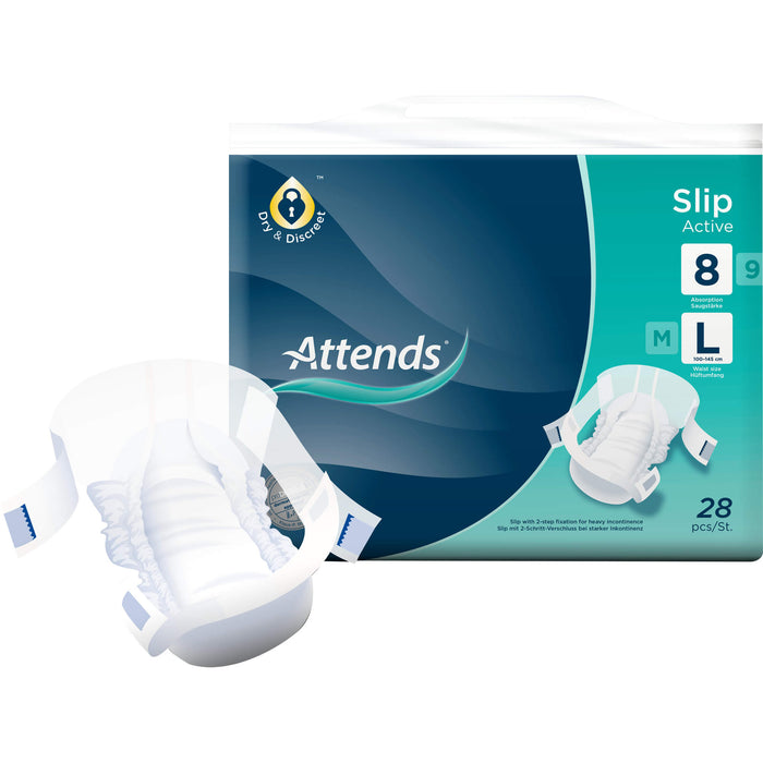 Attends Slip Active 8 Large, 28 St