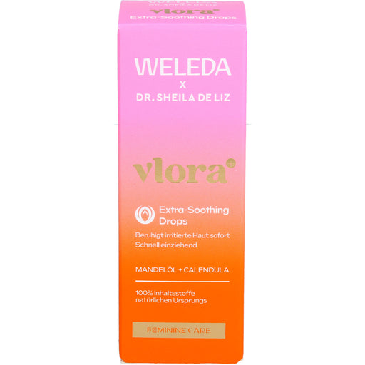 WELEDA Vlora+ Extra-Soothing Drops Öl bei gestresster Intimhaut, Irritationen und Juckreiz, 30 ml Öl